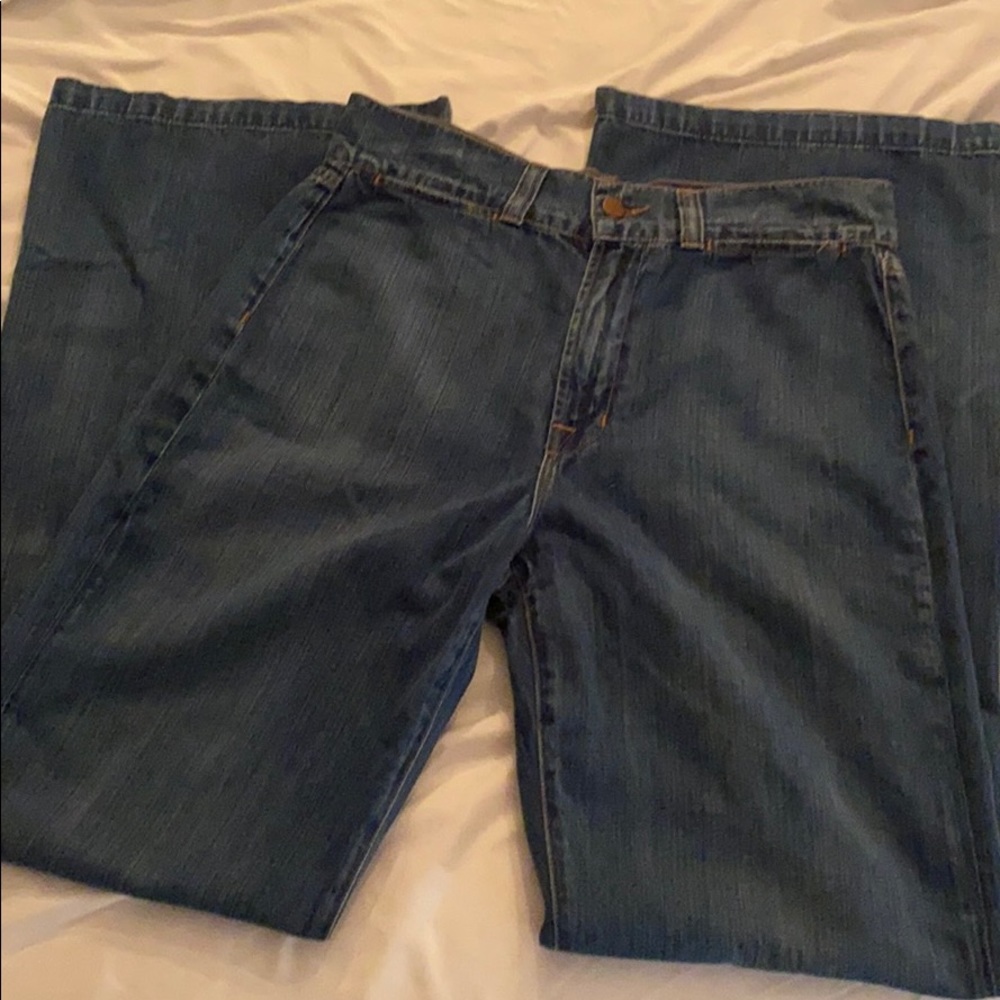 JBrand Wide Leg High Rise Flare - Picture 2 of 6
